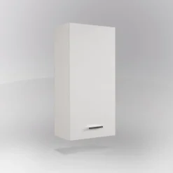 Bissolo Casa Colonne Multiuso<PENSILE MOD. CLASSICA CM 34X22 H. 71 BIANCO LUCIDO