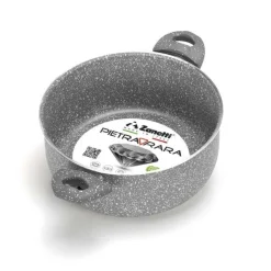 Bissolo Casa Cottura Casseruole<PENTOLA 2 MANICI LINEA PIETRA RARA DIAM. 18CM