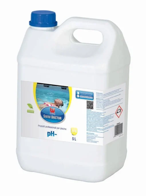 Bissolo Casa Prodotti Chimici Per Piscine<PH MENO - CORRETTORE PH MENO 5LT