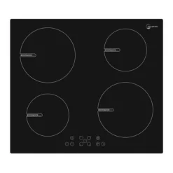 Bissolo Casa Grandi Piani Cottura E Cappe<PIANO COTTURA AD INDUZIONE ATLANTIC CM 60 ATVIFCT13P NERO
