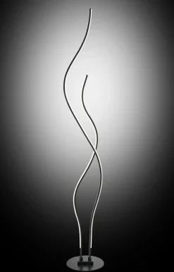 Bissolo Casa Piantane<PIANTANA A LED WENDY D24XH143CM NERO - 1900lm 4500K 42W: vendita online PIANTANA A LED WENDY D24XH143CM NERO - 1900lm 4500K 42W in offerta