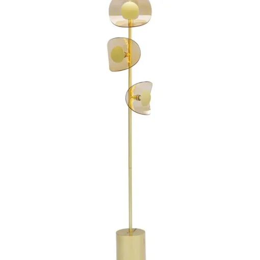 Bissolo Casa Piantane<PIANTANA LED MARIPOSA OTTONE L7.20 H160CM - 230V 3/5W G9: vendita online PIANTANA LED MARIPOSA OTTONE L7.20 H160CM - 230V 3/5W G9 in offerta