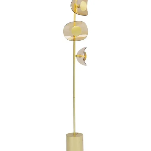 Bissolo Casa Piantane<PIANTANA LED MARIPOSA OTTONE L7.20 H160CM - 230V 3/5W G9: vendita online PIANTANA LED MARIPOSA OTTONE L7.20 H160CM - 230V 3/5W G9 in offerta