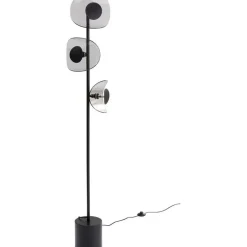 Bissolo Casa Piantane<PIANTANA MARIPOSA NERO-SMOKE 25X18 H 160CM 230V A LED G9: vendita online PIANTANA MARIPOSA NERO-SMOKE 25X18 H 160CM 230V A LED G9 in offerta