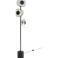 Bissolo Casa Piantane<PIANTANA MARIPOSA NERO-SMOKE 25X18 H 160CM 230V A LED G9: vendita online PIANTANA MARIPOSA NERO-SMOKE 25X18 H 160CM 230V A LED G9 in offerta