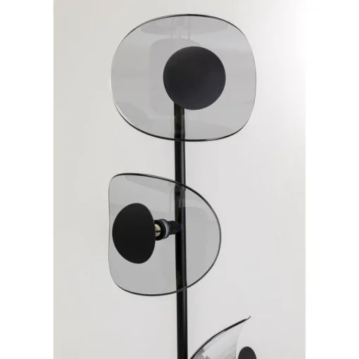 Bissolo Casa Piantane<PIANTANA MARIPOSA NERO-SMOKE 25X18 H 160CM 230V A LED G9: vendita online PIANTANA MARIPOSA NERO-SMOKE 25X18 H 160CM 230V A LED G9 in offerta