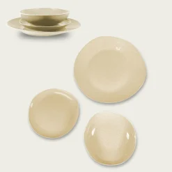Bissolo Casa Piatti Frutta E Dessert<PIATTO DESSERT IN CERAMICA ALTERNATIVE SOHO DIAM. 22M BEIGE