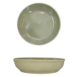 Bissolo Casa Piatti Fondi<PIATTO FONDO IN CERAMICA LINEA FONT DIAM. 22CM SALVIA