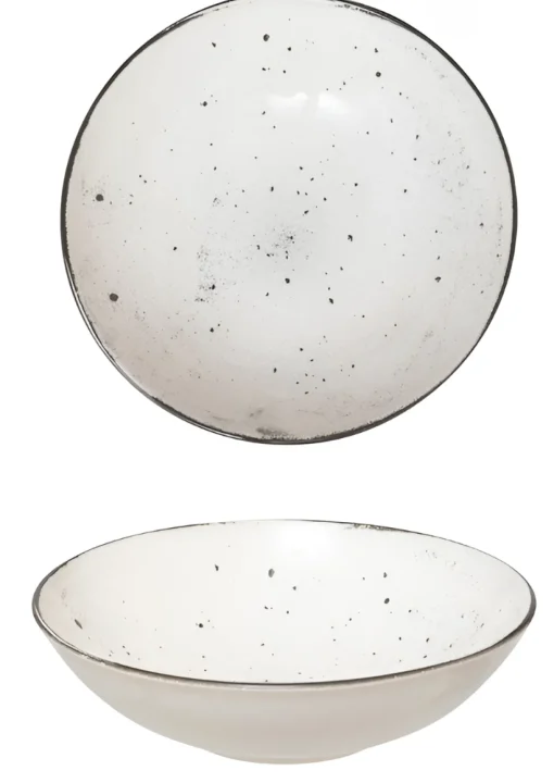 Bissolo Casa Piatti Fondi<PIATTO FONDO IN GRES LINEA JOE DIAM. 21CM BEIGE CON DECORO