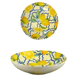 Bissolo Casa Piatti Fondi<PIATTO FONDO IN MELAMINA LINEA ISCHIA DIAM. 20CM MULTICOLORE