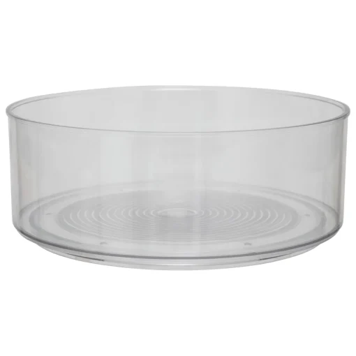 Bissolo Casa Piatti Vassoi<PIATTO GIREVOLE PER FRIGO SMART 23X8.5 IN POLIETILENE TRASPARENTE