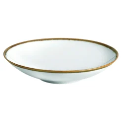 Bissolo Casa Piatti Fondi<PIATTO PASTA BOWL IN PORCELLANA LINEA ACTIVE RING DIAM. 25CM BIANCO