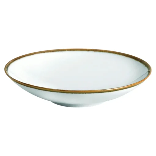 Bissolo Casa Piatti Fondi<PIATTO PASTA BOWL IN PORCELLANA LINEA ACTIVE RING DIAM. 25CM BIANCO
