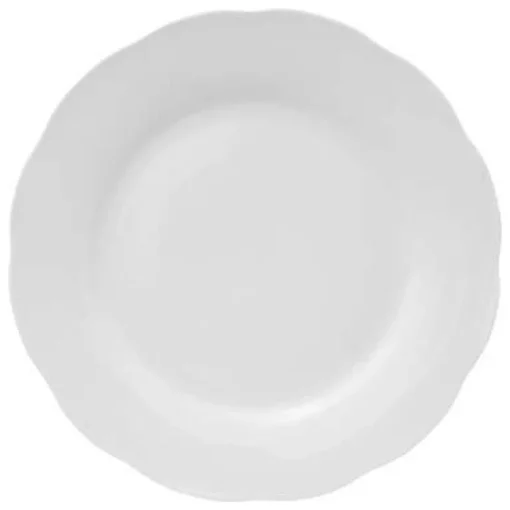 Bissolo Casa Piatti Piani<PIATTO PIANO LINEA ALMA IN PORCELLANA BIANCO 26.5X2.1CM