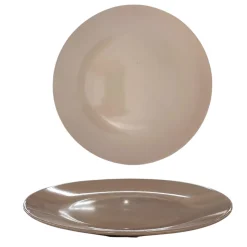 Bissolo Casa Piatti Piani<PIATTO PIANO MONOCOLORE IN CERAMICA DIAM. 26CM TORTORA