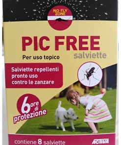 Bissolo Casa Repellenti<PIC FREE SALVIETTE 8 PEZZI: vendita online PIC FREE SALVIETTE 8 PEZZI in offerta