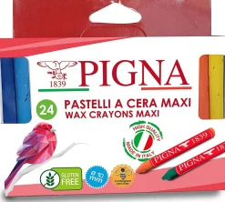 Bissolo Casa Cere<PIGNA - ASTUCCIO 24 PASTELLI A CERA MAXI : vendita online PIGNA - ASTUCCIO 24 PASTELLI A CERA MAXI in offerta