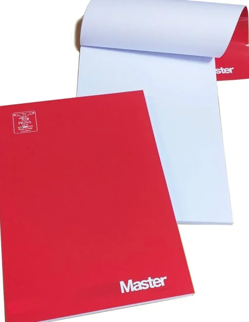 Bissolo Casa Quaderni E Blocchi Blocchi<PIGNA - BLOCCO MASTER COLLATO 90 FOGLI A4 PAGINA BIANCA : vendita online PIGNA - BLOCCO MASTER COLLATO 90 FOGLI A4 PAGINA BIANCA in offerta