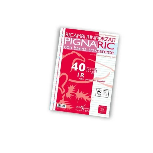 Bissolo Casa Quaderni E Blocchi Ricambi<PIGNA - CONFEZIONE 40 FOGLI RICAMBI RINFORZATI A4 RIGHE : vendita online PIGNA - CONFEZIONE 40 FOGLI RICAMBI RINFORZATI A4 RIGHE in offerta