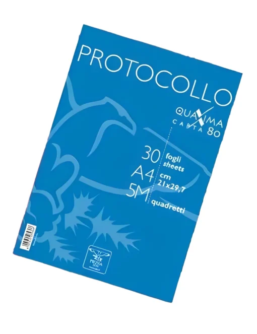 Bissolo Casa Quaderni E Blocchi Ricambi<PIGNA - CONFEZIONE 30 FOGLI PROTOCOLLO A4 QUADRETTI : vendita online PIGNA - CONFEZIONE 30 FOGLI PROTOCOLLO A4 QUADRETTI in offerta