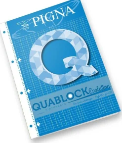 Bissolo Casa Quaderni E Blocchi Ricambi<PIGNA - QUABLOCK EVOLUTION 40 FOGLI A4 QUADRETTI : vendita online PIGNA - QUABLOCK EVOLUTION 40 FOGLI A4 QUADRETTI in offerta