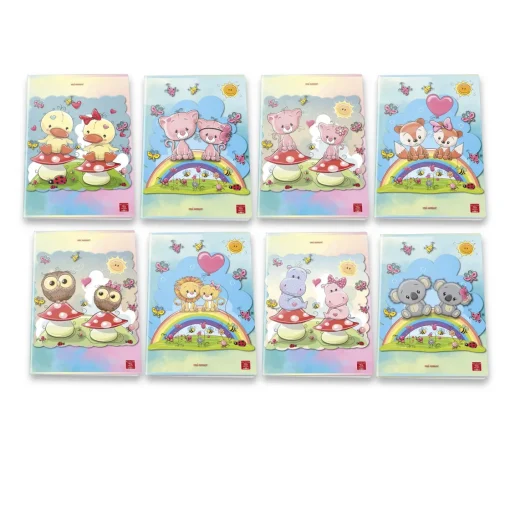 Bissolo Casa Quaderni E Blocchi Quaderni<PIGNA - QUADERNO MAXI MI AMOR 38 FOGLI A4 QUADRETTI 1a 2a 3a elem. ASS.: vendita online PIGNA - QUADERNO MAXI MI AMOR 38 FOGLI A4 QUADRETTI 1a 2a 3a elem. ASS. in offerta