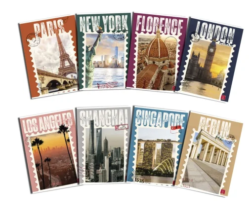 Bissolo Casa Quaderni E Blocchi Quaderni<PIGNA - QUADERNO MAXI POSTCARDS 50FF/SH QUADRETTI 5mm ASSORTITO: vendita online PIGNA - QUADERNO MAXI POSTCARDS 50FF/SH QUADRETTI 5mm ASSORTITO in offerta