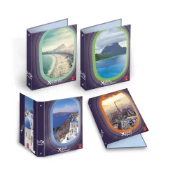 Bissolo Casa Raccoglitori Raccoglitori Ad Anelli<PIGNA - RACCOGLITORE AD ANELLI HELLO TRAVEL A4 ASSORTITO: vendita online PIGNA - RACCOGLITORE AD ANELLI HELLO TRAVEL A4 ASSORTITO in offerta