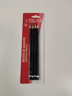 Bissolo Casa Matite E Portamine Matite<PIGNA - SET 4 MATITE HB: vendita online PIGNA - SET 4 MATITE HB in offerta