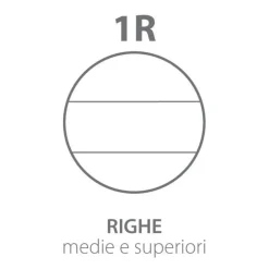 Bissolo Casa Quaderni E Blocchi Ricambi<PIGNA RICAMBI -CONFEZIONE 40 FOGLI RINFORZATI A4 RIGHE