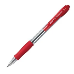 Bissolo Casa Penne Penne A Sfera<PILOT - PENNA A SFERA A SCATTO SUPER GRIP ROSSA (F) : vendita online PILOT - PENNA A SFERA A SCATTO SUPER GRIP ROSSA (F) in offerta
