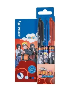 Bissolo Casa Penne Penne Cancellabili<PILOT - SET 3 PENNE FRIXION BALL NARUTO LIMITED EDITION: vendita online PILOT - SET 3 PENNE FRIXION BALL NARUTO LIMITED EDITION in offerta
