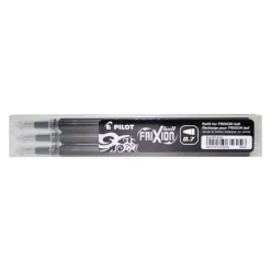 Bissolo Casa Penne Penne Cancellabili<PILOT - SET 3 REFILL FRIXION BALL E CLICKER 0.7MM NERA: vendita online PILOT - SET 3 REFILL FRIXION BALL E CLICKER 0.7MM NERA in offerta