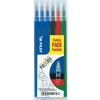 Bissolo Casa Penne Penne Cancellabili<PILOT - SET 6 RICARICHE FRIXION BALL E CLICKER ROSSA/NERA/BLU/VERDE: vendita online PILOT - SET 6 RICARICHE FRIXION BALL E CLICKER ROSSA/NERA/BLU/VERDE in offerta