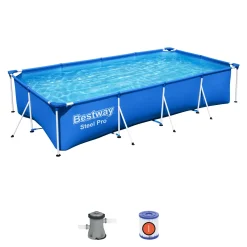 Bissolo Casa Piscine Fuori Terra<PISCINA STEEL PRO FRAME DI CM 400X211 E H 81
