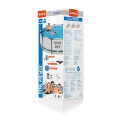 Bissolo Casa Piscine Fuori Terra<PISCINA STEEL PRO FRAME DI CM 366X100
