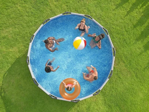 Bissolo Casa Piscine Fuori Terra<PISCINA STEEL PRO FRAME DI CM 366X100