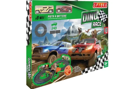 Bissolo Casa Veicoli Radiocomandati<PISTA B/O DINOSAURI 282CM CON 2 AUTO SCALA 1:43: vendita online PISTA B/O DINOSAURI 282CM CON 2 AUTO SCALA 1:43 in offerta
