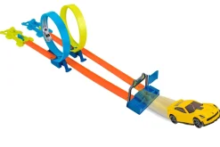Bissolo Casa Veicoli E Piste<PISTA 115X24CM CON 2 LANCIATORI 2 AUTO IN METALLO: vendita online PISTA 115X24CM CON 2 LANCIATORI 2 AUTO IN METALLO in offerta