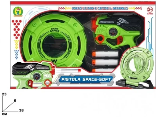 Bissolo Casa Giochi Di Imitazione<PISTOLA SPACE-SOFT CON FRECCE E BERSAGLI: vendita online PISTOLA SPACE-SOFT CON FRECCE E BERSAGLI in offerta