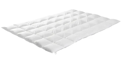 Bissolo Casa Coperte, Piumini, Trapunte Piumini<Piumino Montebianco 4 Stagioni in Cotone Bianco: Piumino 1 Piazza e Mezza
