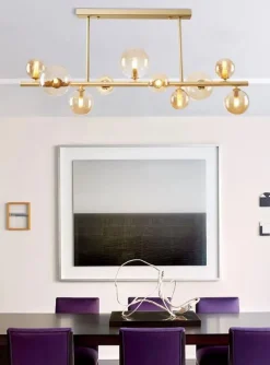Bissolo Casa Plafoniere<PLAFONIERA 10 LUCI FENIX ORO OPACO - 10XG9: vendita online PLAFONIERA 10 LUCI FENIX ORO OPACO - 10XG9 in offerta