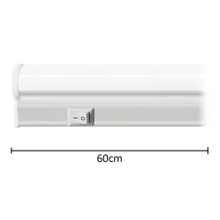 Bissolo Casa Plafoniere<PLAFONIERA A LED - T5 60CM 4000K 9W 780LM : vendita online PLAFONIERA A LED - T5 60CM 4000K 9W 780LM in offerta