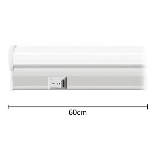 Bissolo Casa Plafoniere<PLAFONIERA A LED - T5 60CM 4000K 9W 780LM : vendita online PLAFONIERA A LED - T5 60CM 4000K 9W 780LM in offerta