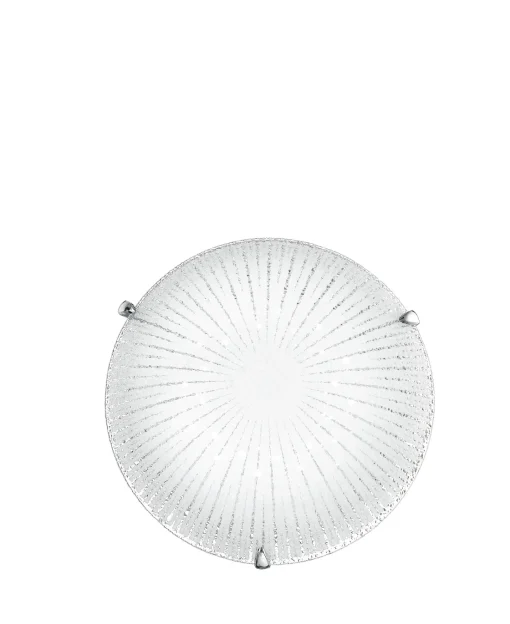 Bissolo Casa Plafoniere<PLAFONIERA A LED CHANTAL BIANCA D. 30CM - 15W 230V 4000K 1100LM: vendita online PLAFONIERA A LED CHANTAL BIANCA D. 30CM - 15W 230V 4000K 1100LM in offerta