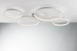 Bissolo Casa Plafoniere<PLAFONIERA A LED FREDY BIANCO 6.1X95X61CM - 60W 8000lm: vendita online PLAFONIERA A LED FREDY BIANCO 6.1X95X61CM - 60W 8000lm in offerta
