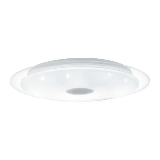 Bissolo Casa Plafoniere<PLAFONIERA A LED LANCIANO 1 TRASPARENTE D. 40CM - 1900lm 2200-5000K 24W: vendita online PLAFONIERA A LED LANCIANO 1 TRASPARENTE D. 40CM - 1900lm 2200-5000K 24W in offerta