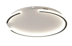 Bissolo Casa Plafoniere<PLAFONIERA A LED PAIGE T BIANCO/NERO D 50CM - 41W: vendita online PLAFONIERA A LED PAIGE T BIANCO/NERO D 50CM - 41W in offerta