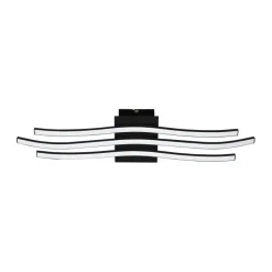 Bissolo Casa Plafoniere<PLAFONIERA A LED RONCADE 1 NERO 65CM - 2800lm 3000K 21W: vendita online PLAFONIERA A LED RONCADE 1 NERO 65CM - 2800lm 3000K 21W in offerta