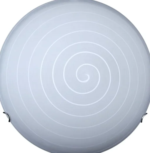 Bissolo Casa Plafoniere<PLAFONIERA CANDICE D. 30CM SATINATO BIANCO - 1XE27 MAX 42W: vendita online PLAFONIERA CANDICE D. 30CM SATINATO BIANCO - 1XE27 MAX 42W in offerta
